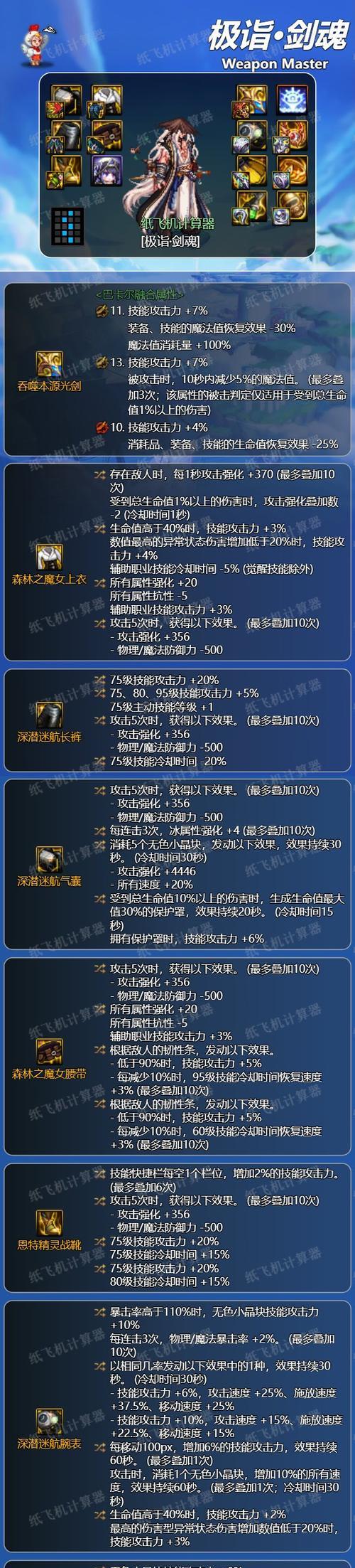 地下城剑魂装备属性选择？如何判断装备属性的优劣？  第1张