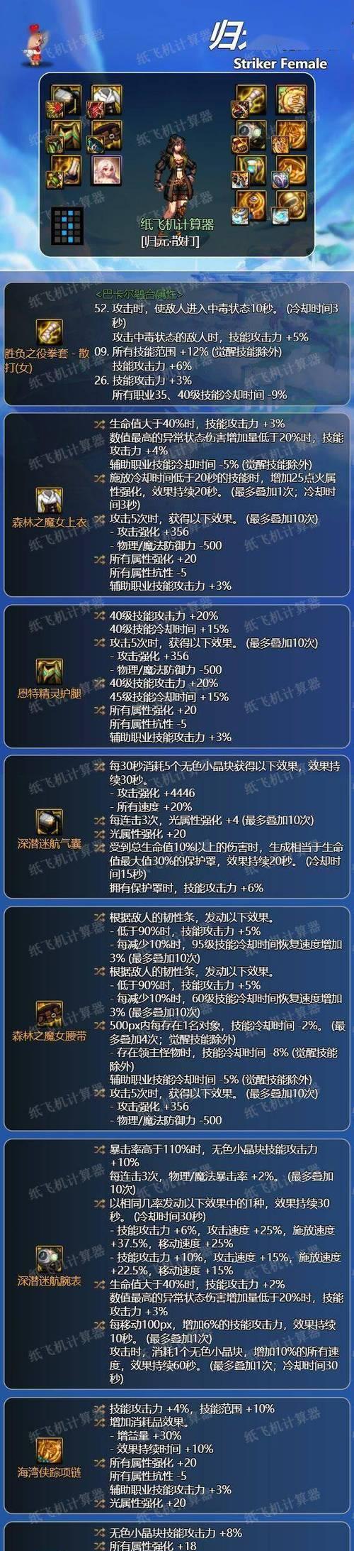 地下城散打装备套装推荐有哪些？散打套装如何搭配？  第1张