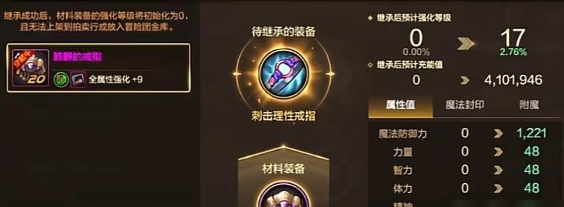 DNF戒指如何向下继承？继承规则是什么？  第2张