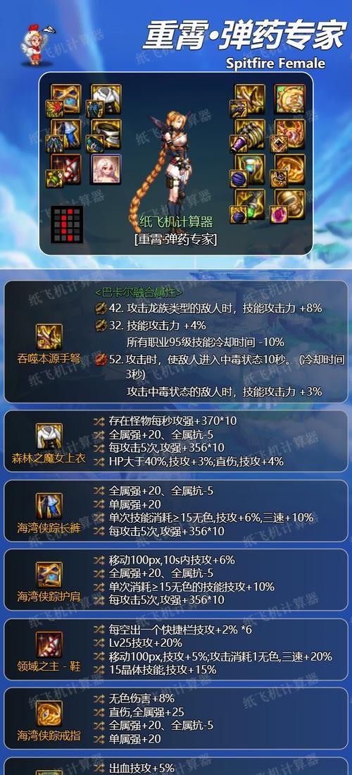 dnf弹药异界装备选择是什么？  第3张